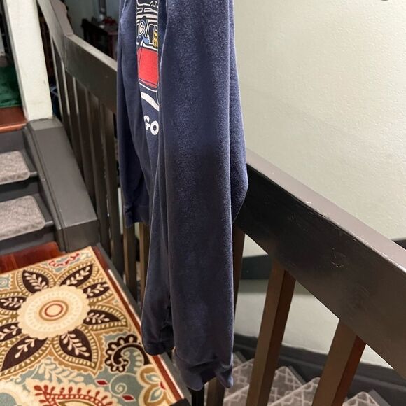Life is Good “ Peace On Earth”  Navy Long Sleeve Shirt Size Small #334 - Picture 6 of 7